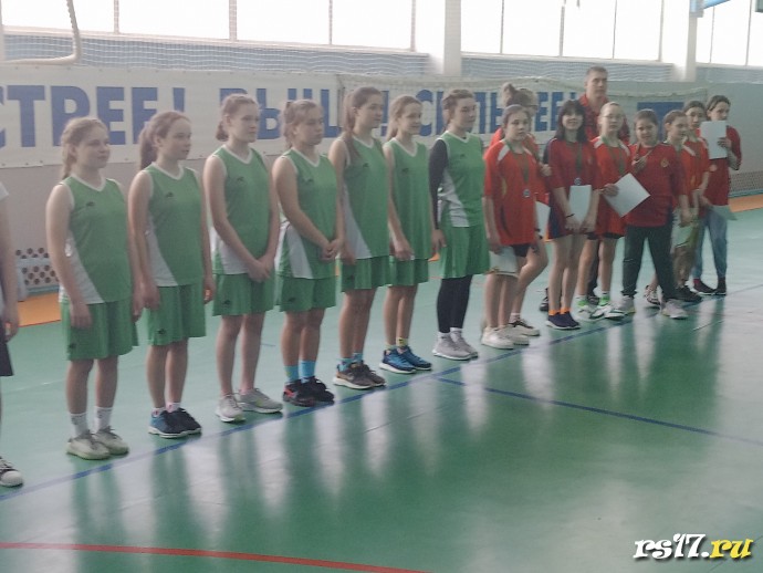 Районные соревнования по баскетболу среди девушек 2008-2009г.р. "Президентские спортивные игры" 3