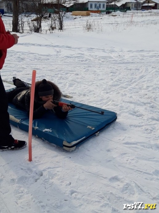 Биатлон в Рощинской школе 0