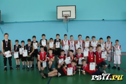 Муниципальных  соревнованиях по баскетболу среди юношей 2009-2010г.р.