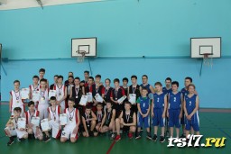 Муниципальные соревнования по баскетболу  среди юношей  2008-2009 г.р.
