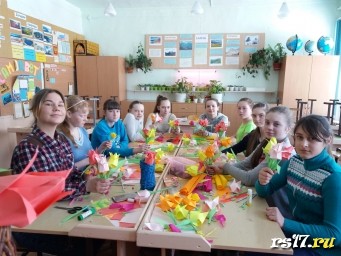 Мастер класс к 8 Марта №2!