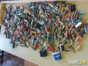 акция "Батарейки на переработку"
