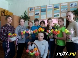 Мастер класс №2 по изготовлению цветов из цветной бумаги к 8 Марта!