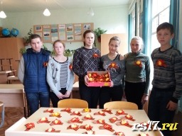 мастер-класс "Георгиевская ленточка"