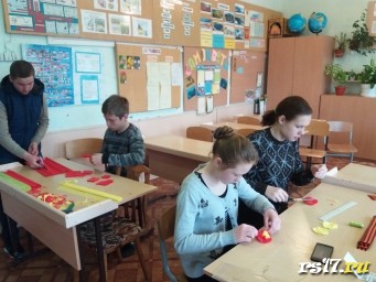 Мастер-класс "Георгиевская ленточка"