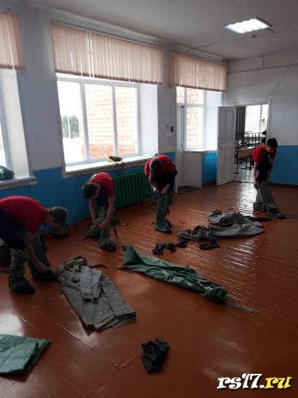 Военно- патриотическая игра " Зарница " 7