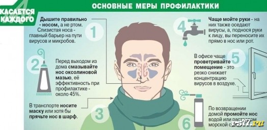 Меры профилактика вирусных инфекций