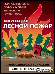 Пожары в лесу