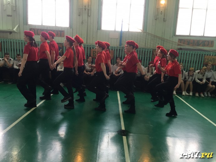 Победители смотра песни и строя 1