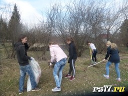 Трудовой десант - акция "Чистый посёлок"