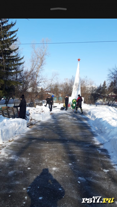 Акция &laquo;Чистый обелиск&raquo; посвящённая Дню Защитника Отечества 0