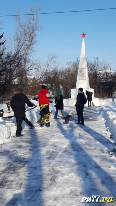 Акция &laquo;Чистый обелиск&raquo; посвящённая Дню Защитника Отечества 2