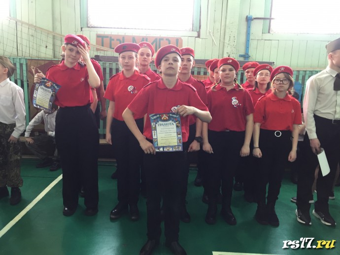 Победители смотра песни и строя 7