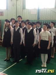 Смотр песни и строя ко Дню Защитника Отечества