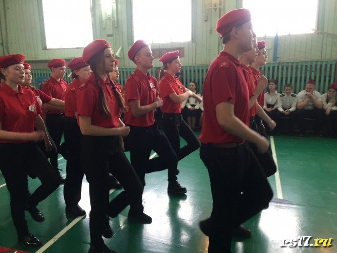 Победители смотра песни и строя 0