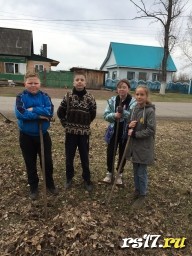 5а в акции «Чистый посёлок» 5а в акции «Чистый посёлок»