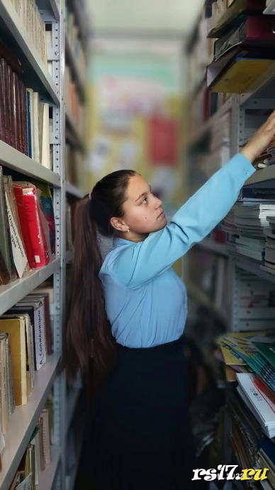 Фотосессия в библиотеке. 14