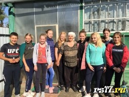 Волонтерский отряд начал работу в новом учебном году